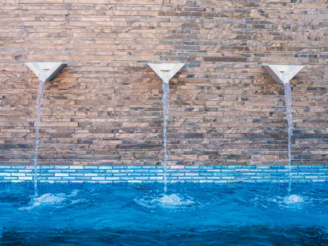 Water feature built by Waterscapes Backyard Resorts in Middle Tennessee